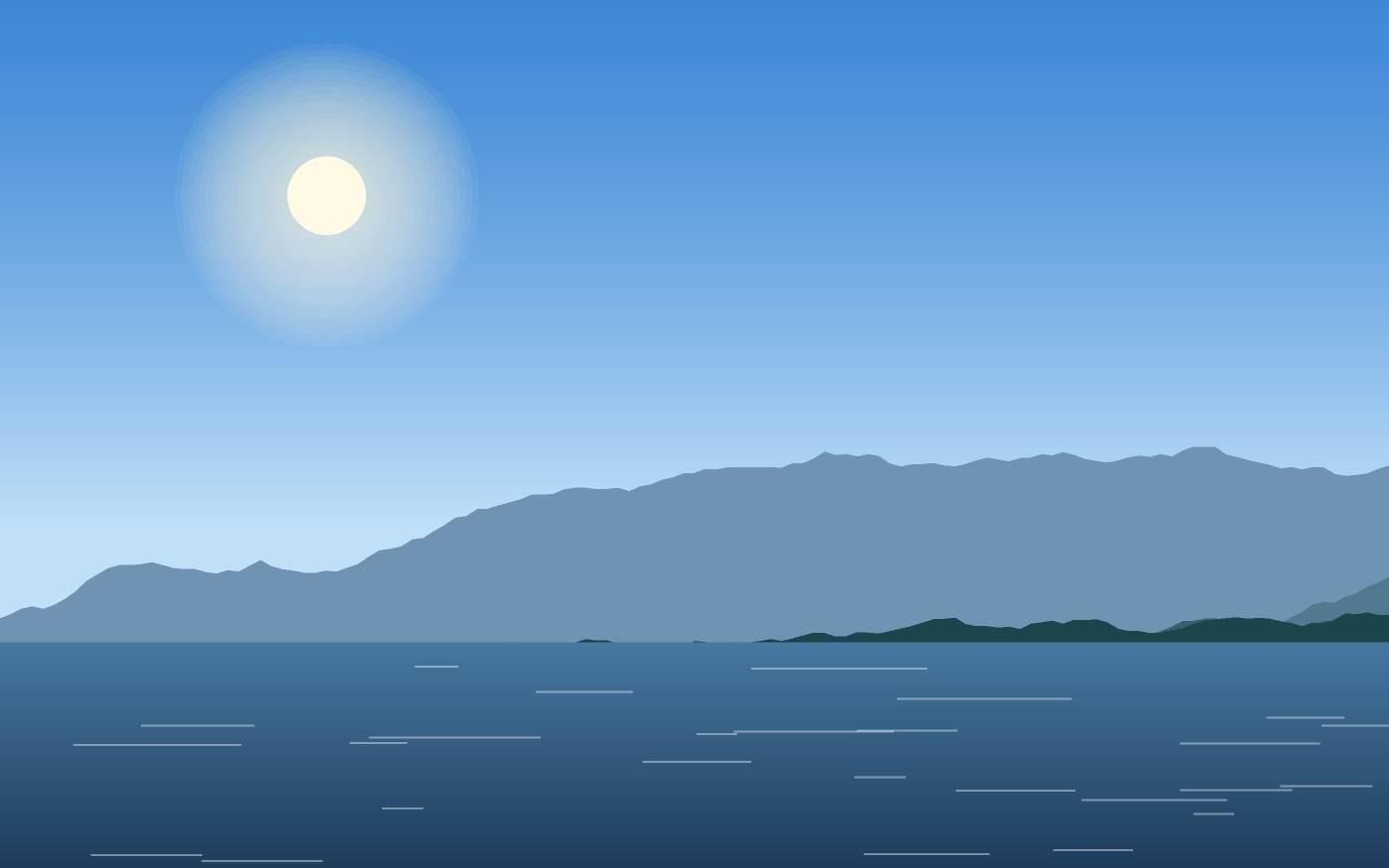 Ilustrace krajiny