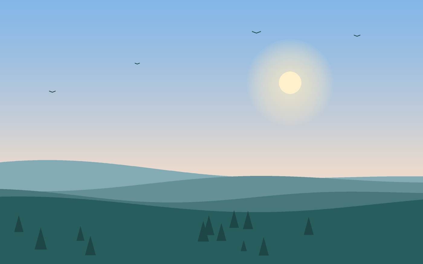 Landskabsillustration
