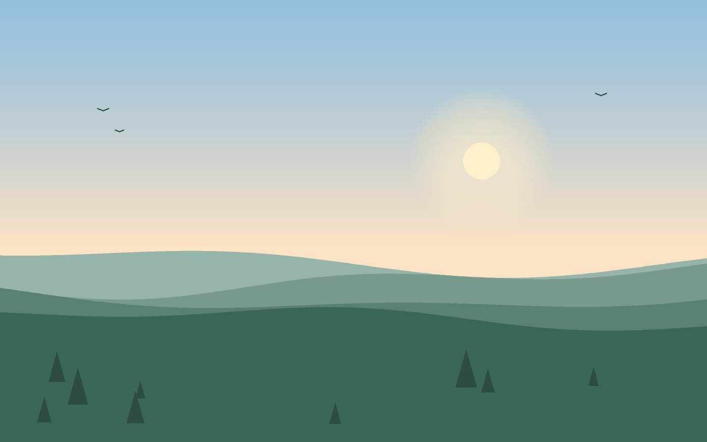 Landskabsillustration