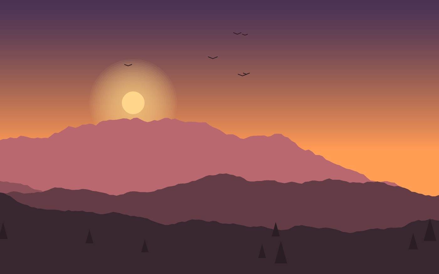 Landskabsillustration