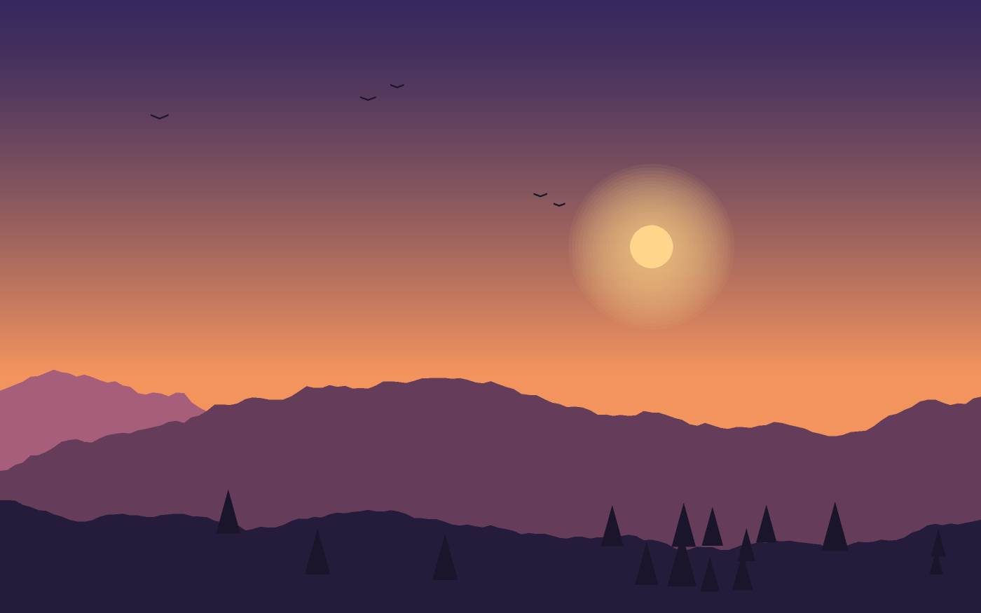 Landskapsillustration